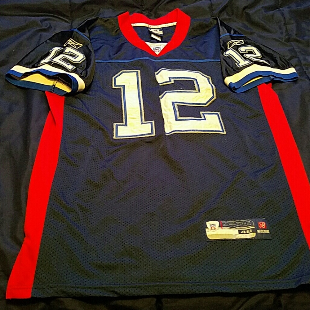 Auth. On Field Bills Throwback Jim Kelly Jersey
